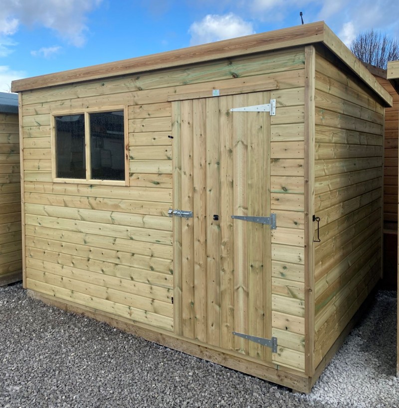 10x8 Pent Garden shed, The Wakefield Road Sho