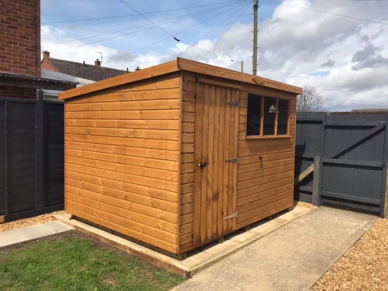 12mm Garden Shed in various sizes Delivered and installed