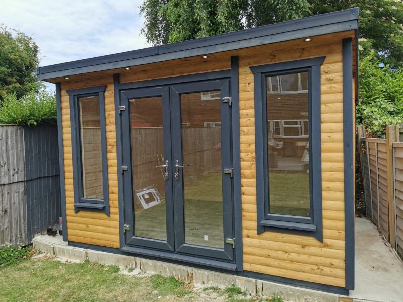 Home office, insulated office, garden room, s